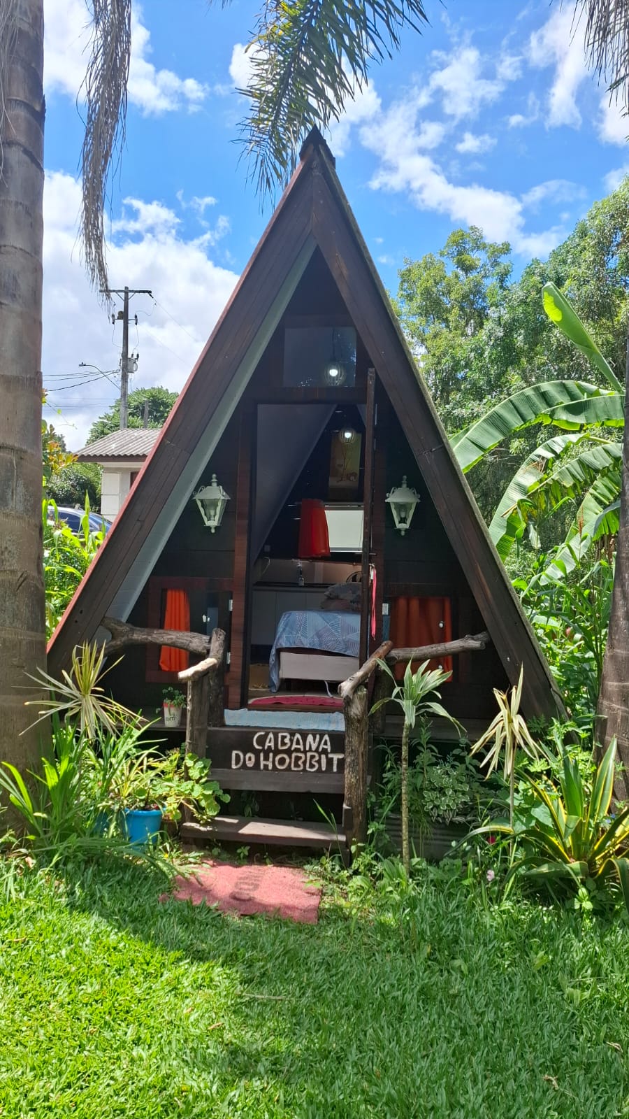 Chalé da Pousada Recanto Beija-Flor